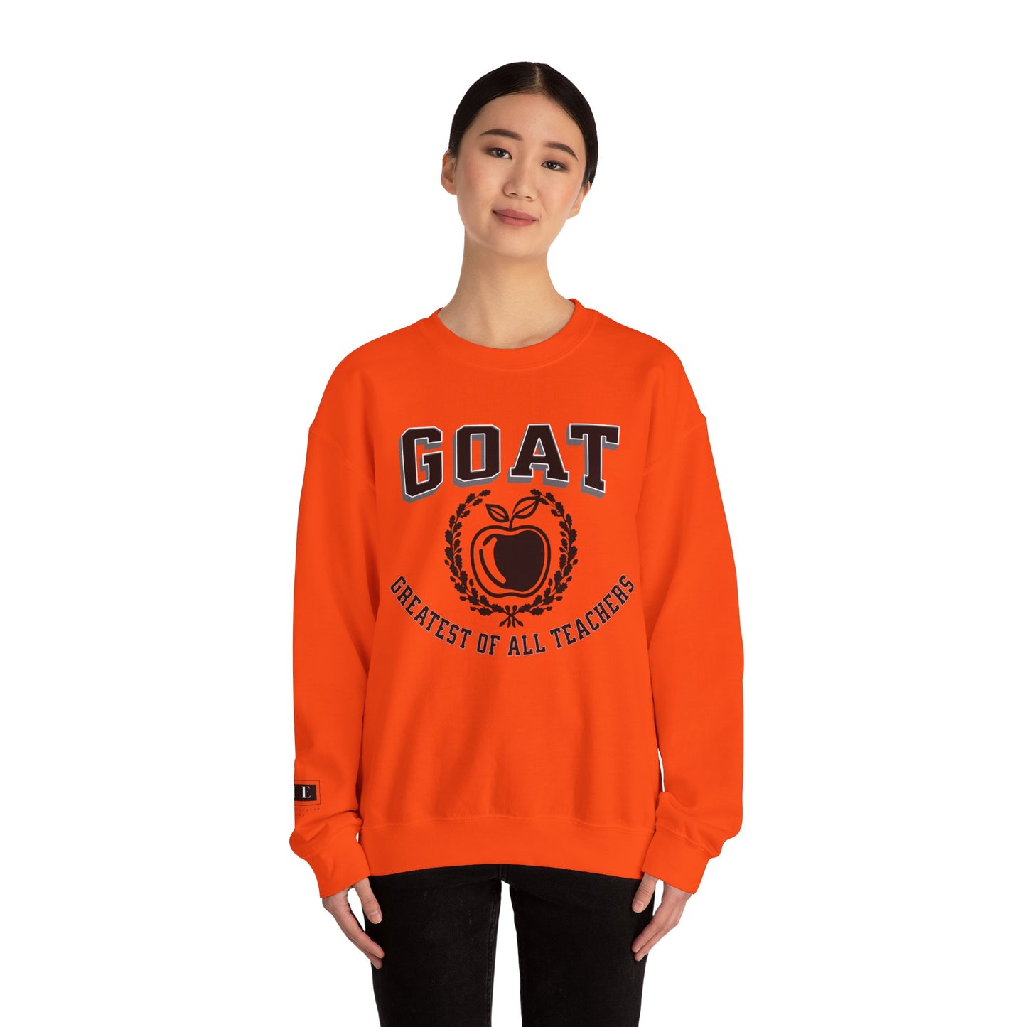 GOAT Teacher, Greatest of All Teachers, Teacher Crewneck, Teacher Sweatshirt