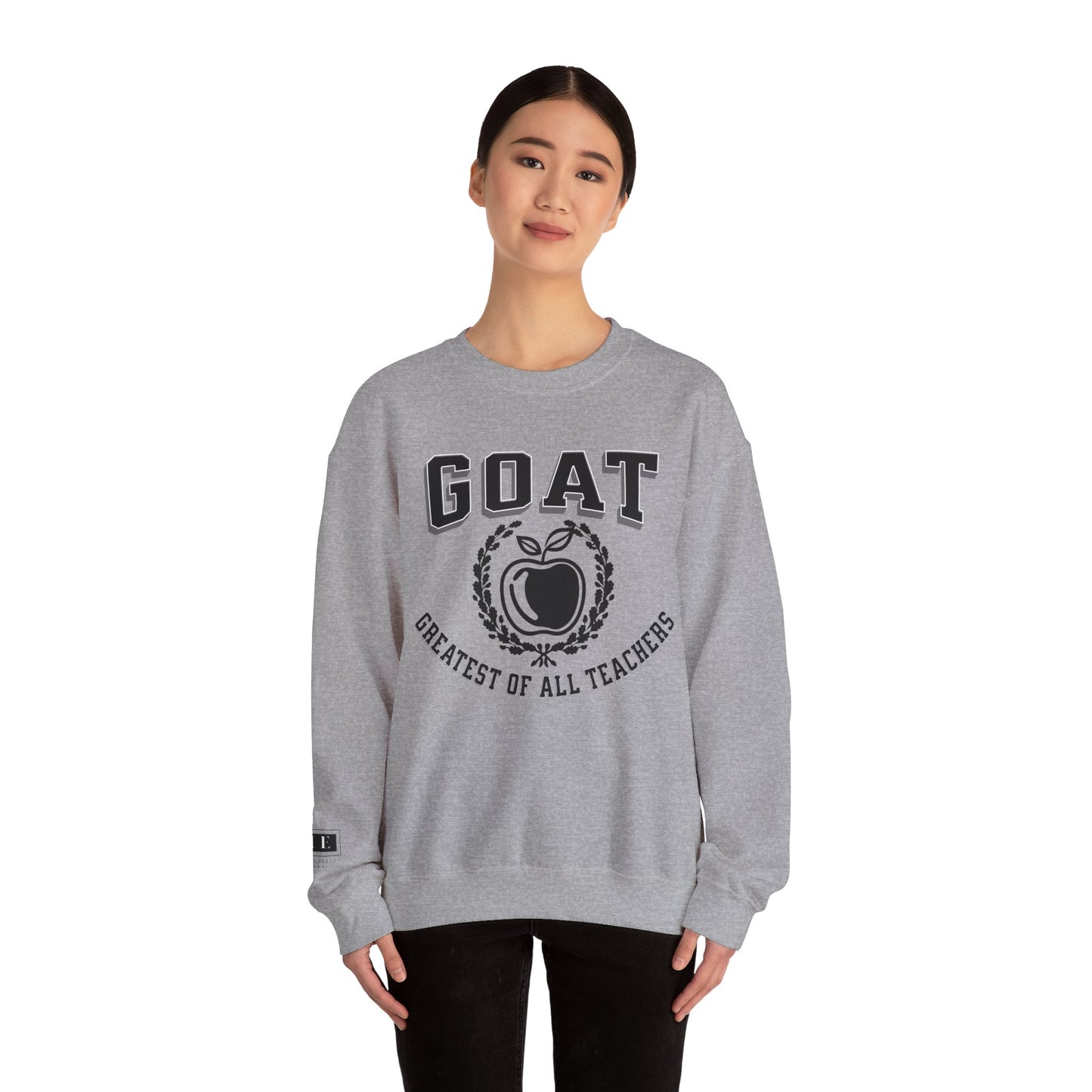 GOAT Teacher, Greatest of All Teachers, Teacher Crewneck, Teacher Sweatshirt