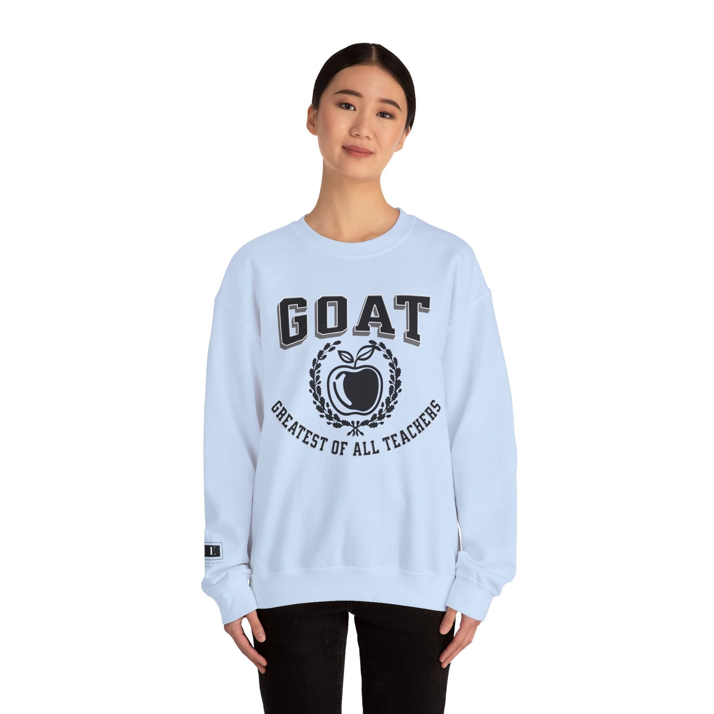 GOAT Teacher, Greatest of All Teachers, Teacher Crewneck, Teacher Sweatshirt