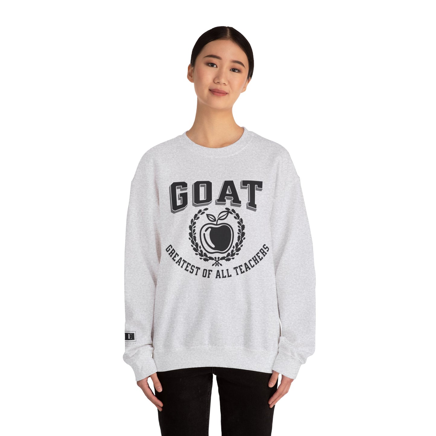 GOAT Teacher, Greatest of All Teachers, Teacher Crewneck, Teacher Sweatshirt