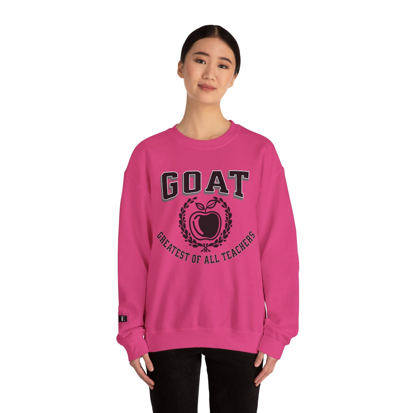 GOAT Teacher, Greatest of All Teachers, Teacher Crewneck, Teacher Sweatshirt