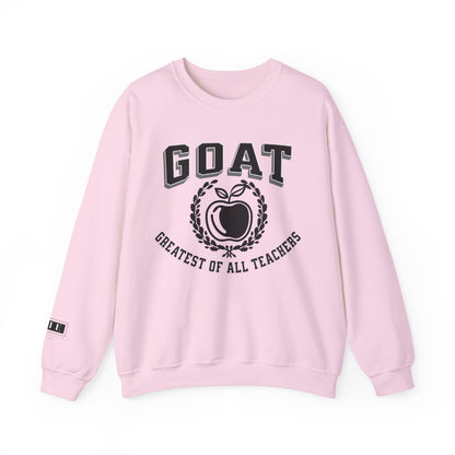 GOAT Teacher, Greatest of All Teachers, Teacher Crewneck, Teacher Sweatshirt