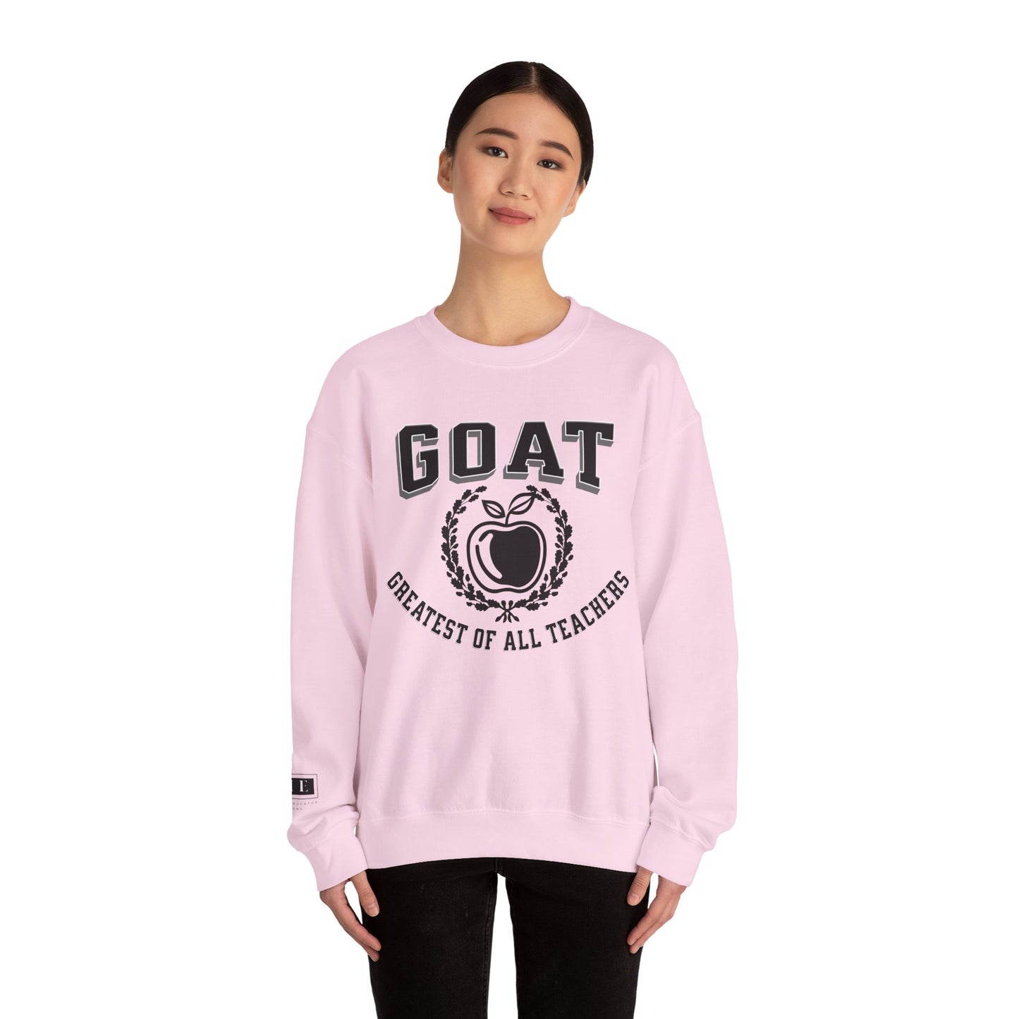 GOAT Teacher, Greatest of All Teachers, Teacher Crewneck, Teacher Sweatshirt
