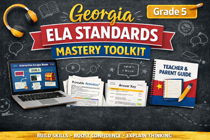 Georgia ELA Standards Mastery Toolkit -5th Grade