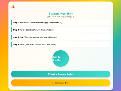 The Teacher Calm Corner & Devotional – Daily Stress-Relief & Motivation for Teachers