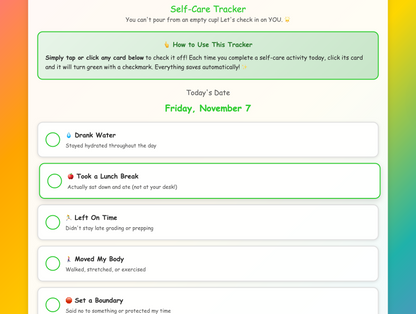 The Teacher Calm Corner & Devotional – Daily Stress-Relief & Motivation for Teachers